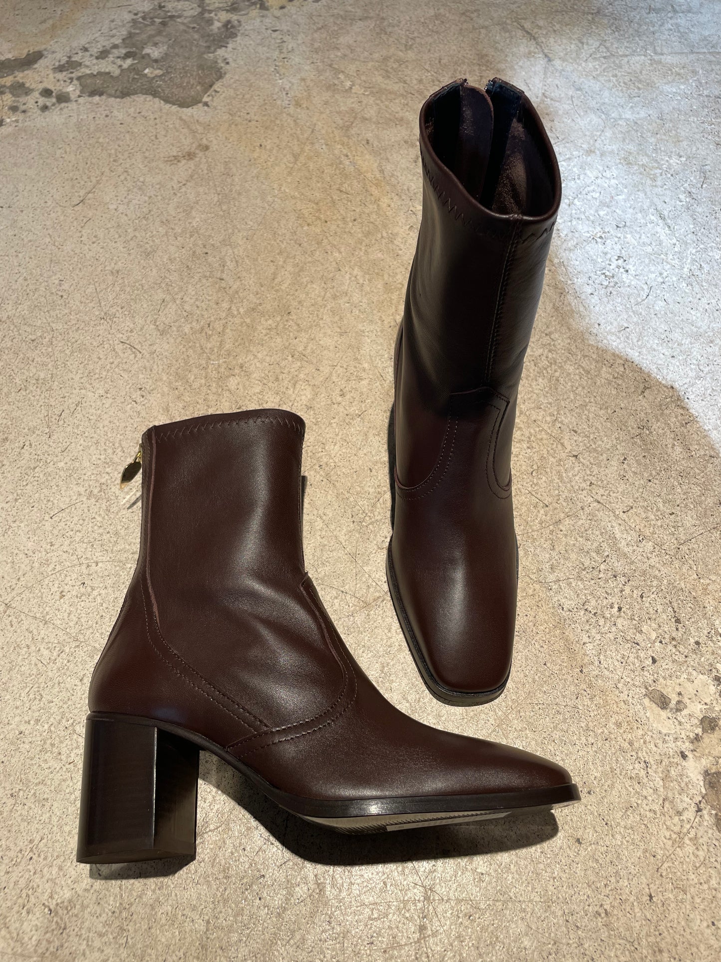 SOCQUE - Bottines Cliff chocolat