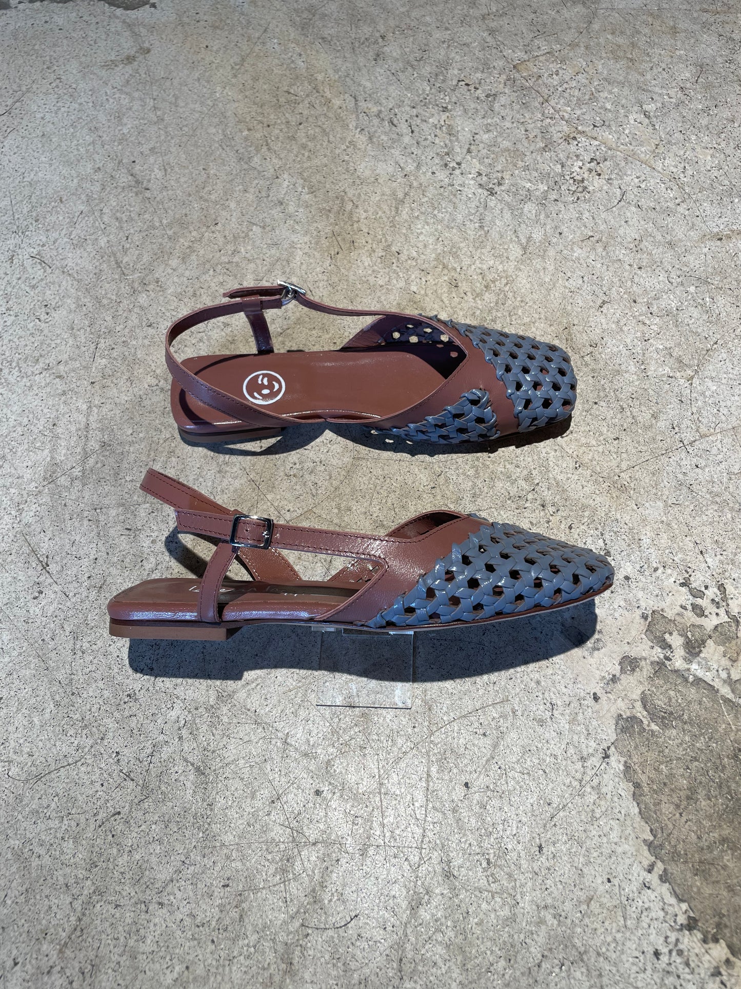 LORENA PAGGI - Slingback tressée