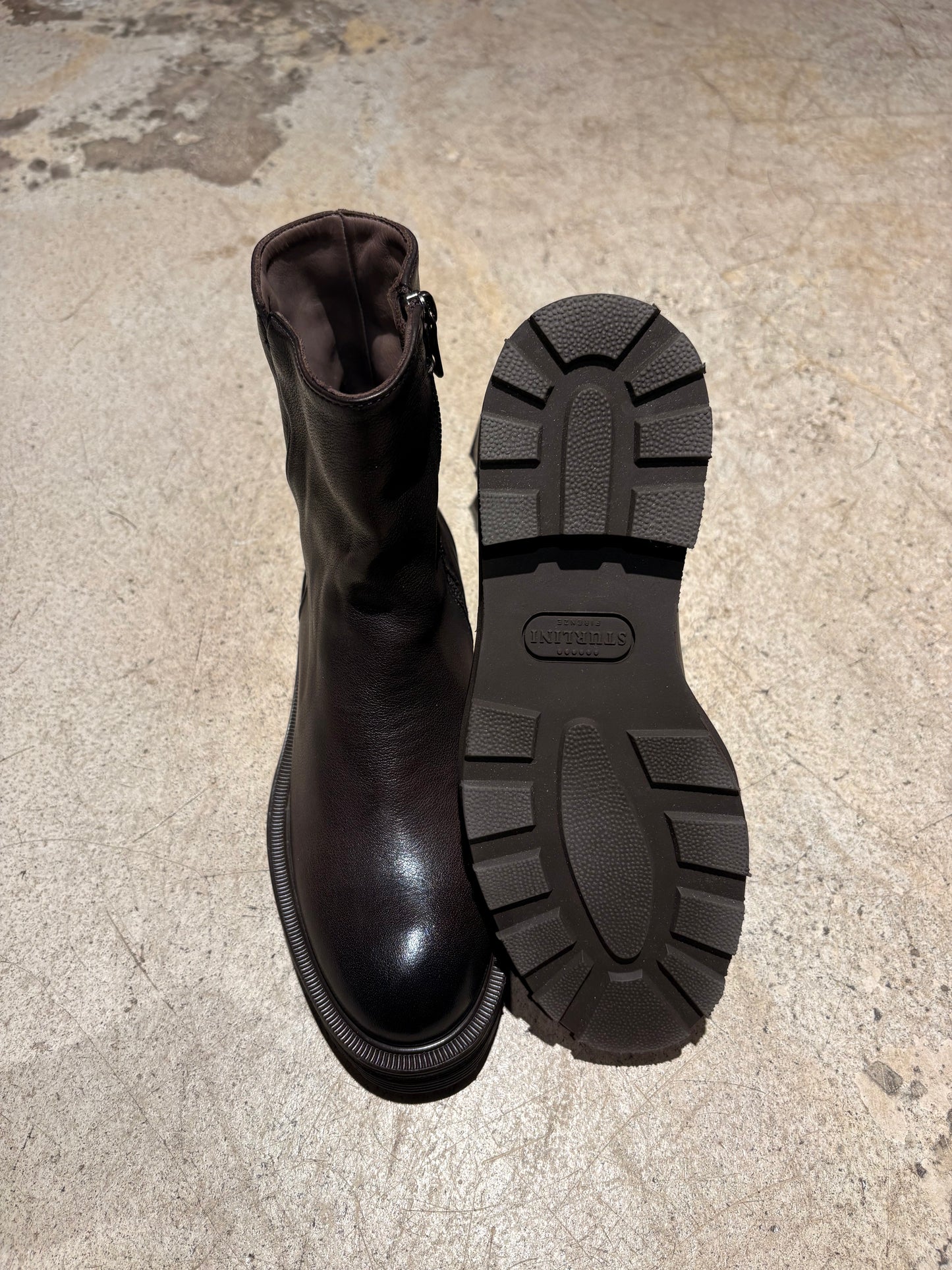 STURLINI - Bottines chocolat