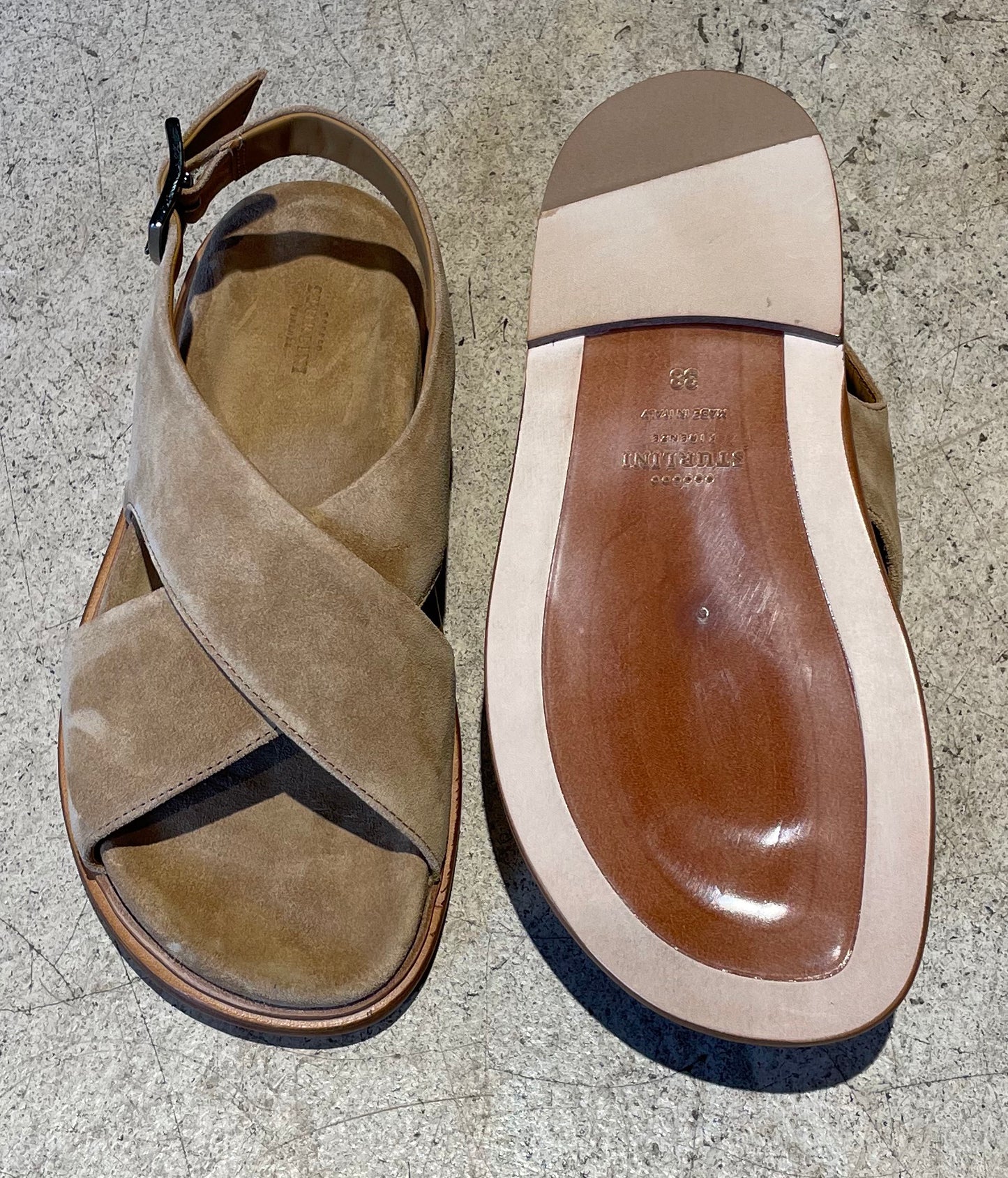 STURLINI - Sandales - Caramel