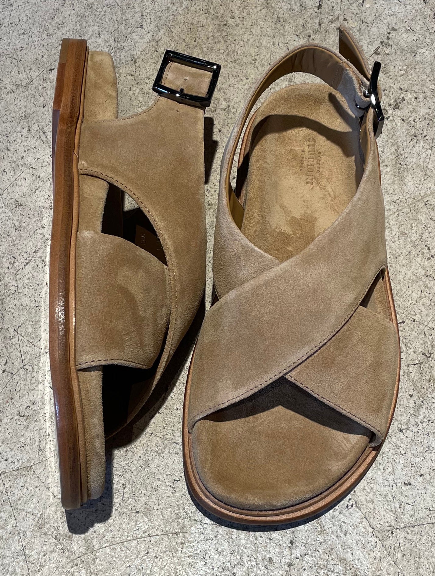 STURLINI - Sandales - Caramel