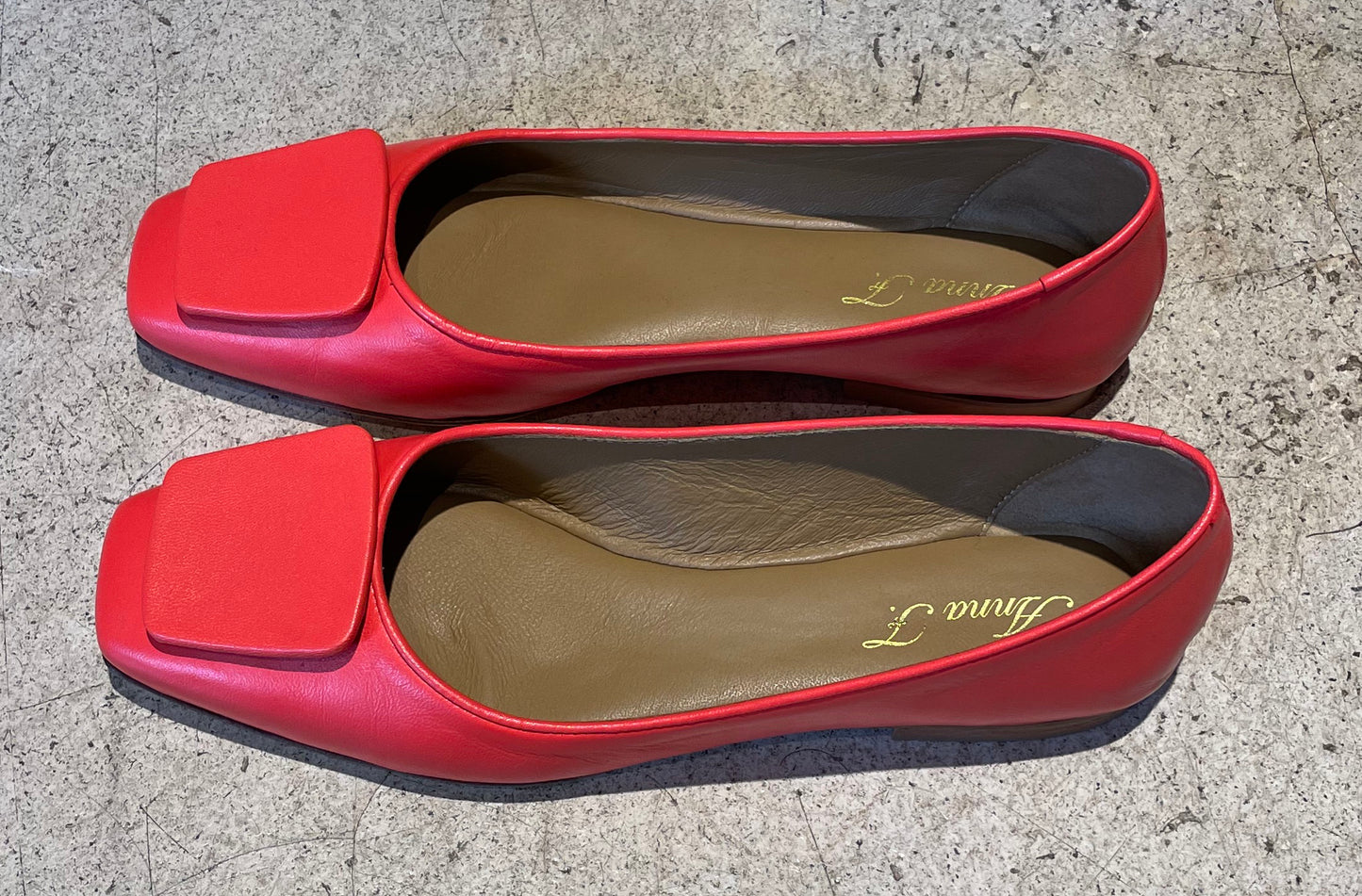 ANNA F - Ballerines - Corail