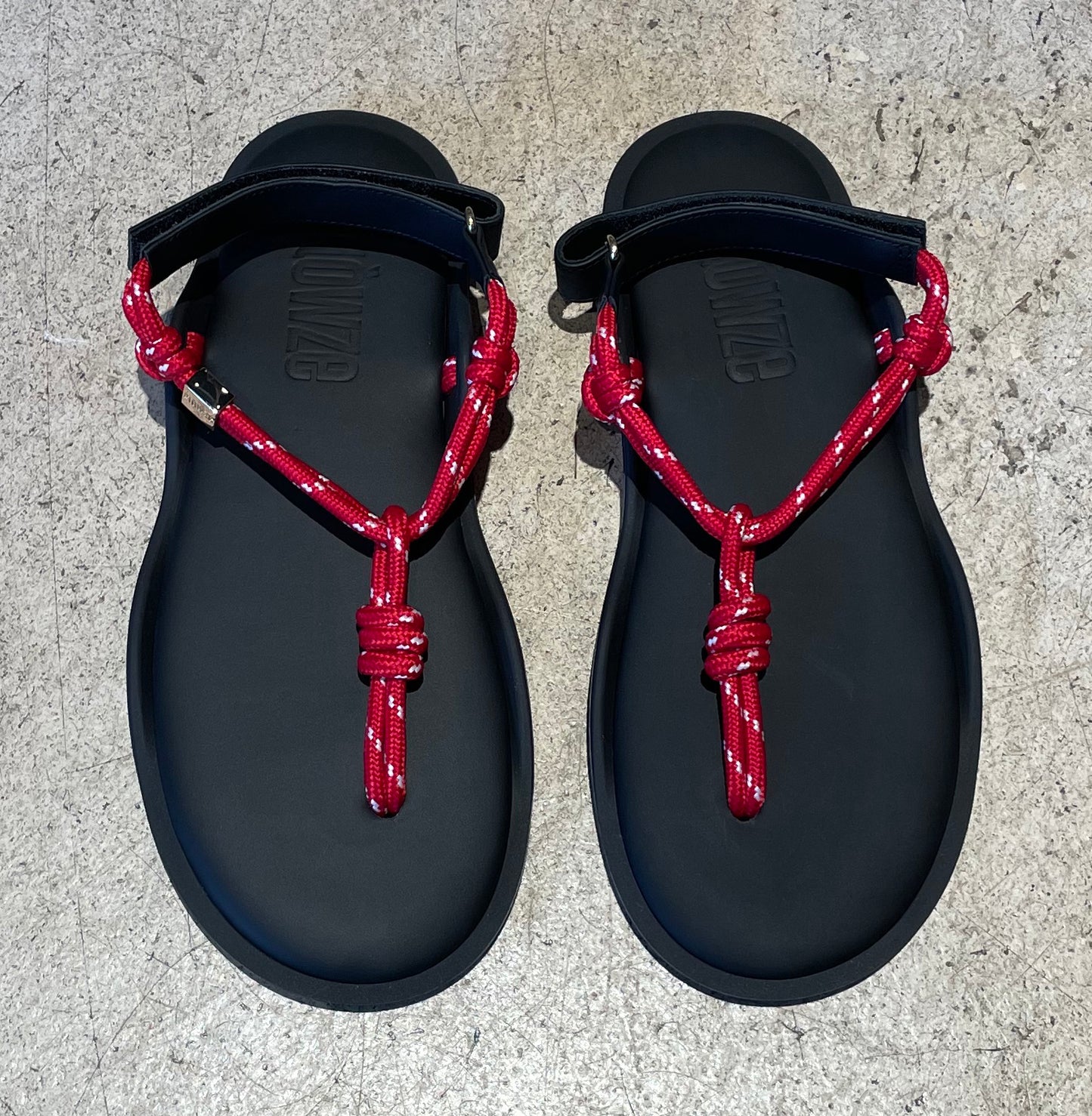 FLOWZE - Sandales- Rouge