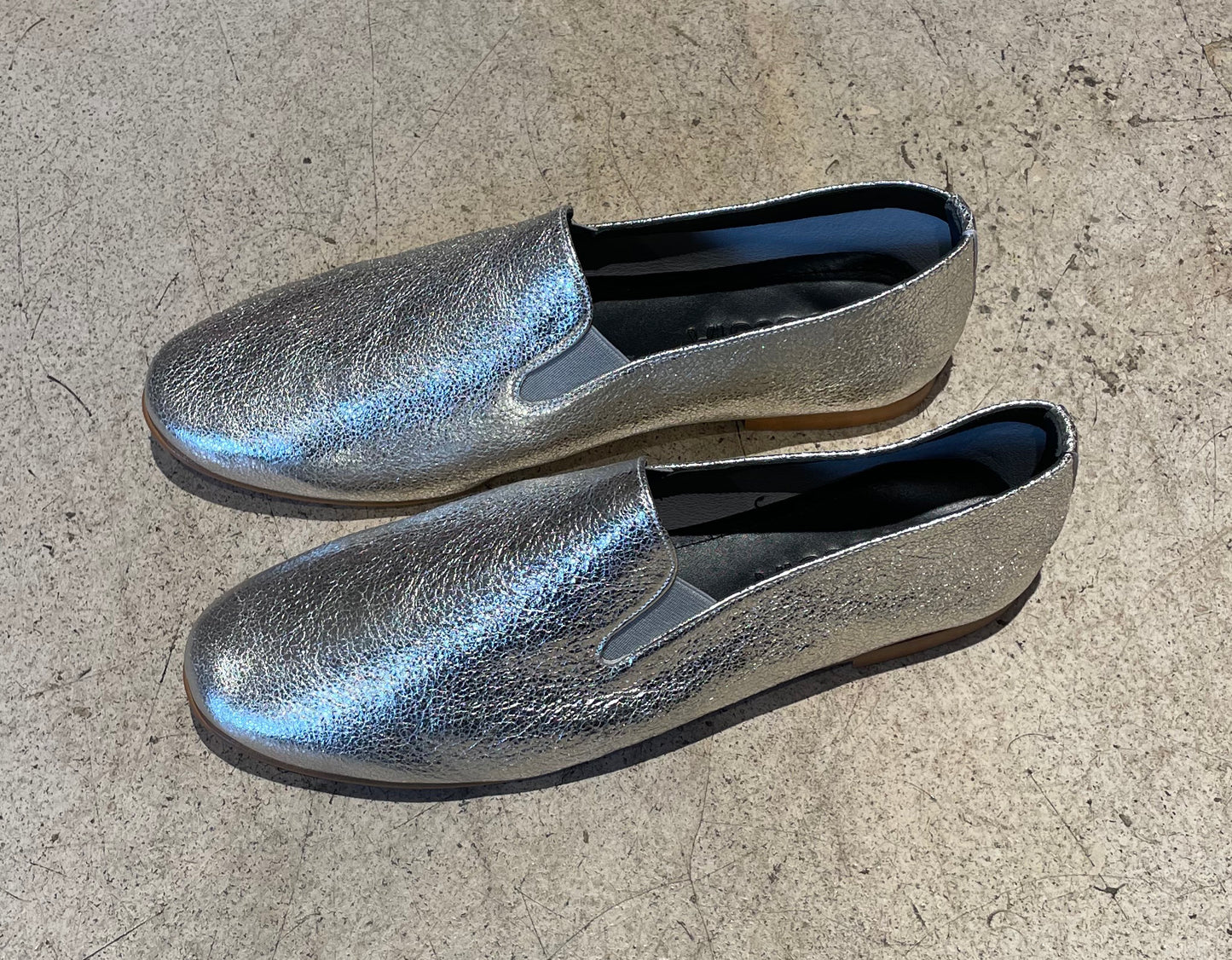 AUGUSTA - Mocassins Cléo - Argent