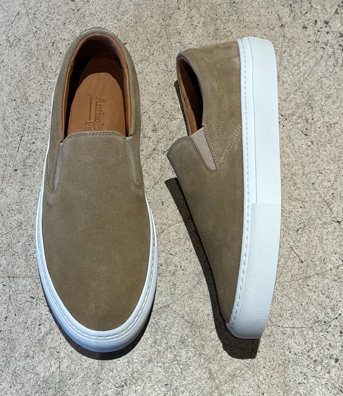 ANTHOLOGY - Slip-on en peau