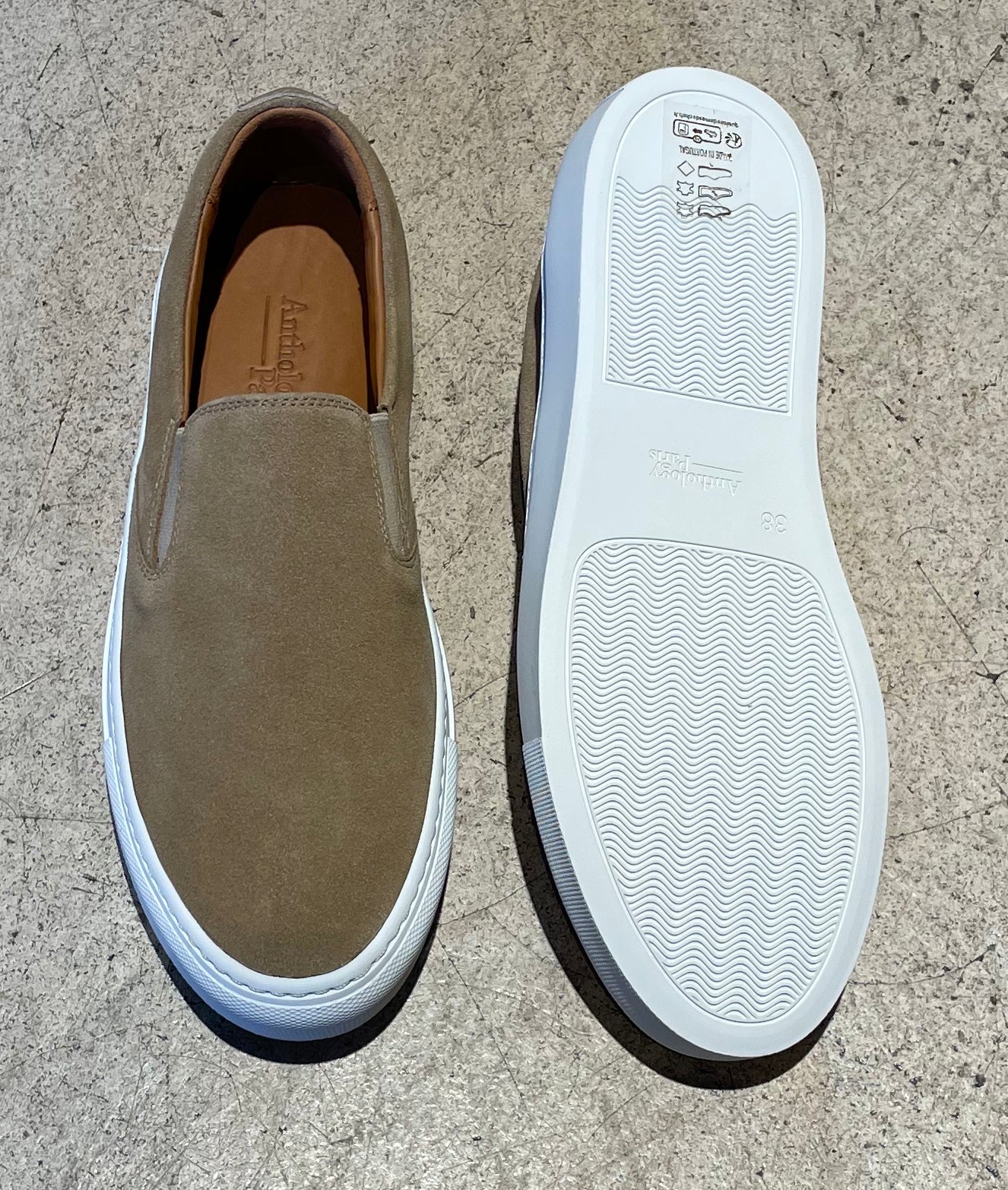 ANTHOLOGY - Slip-on en peau