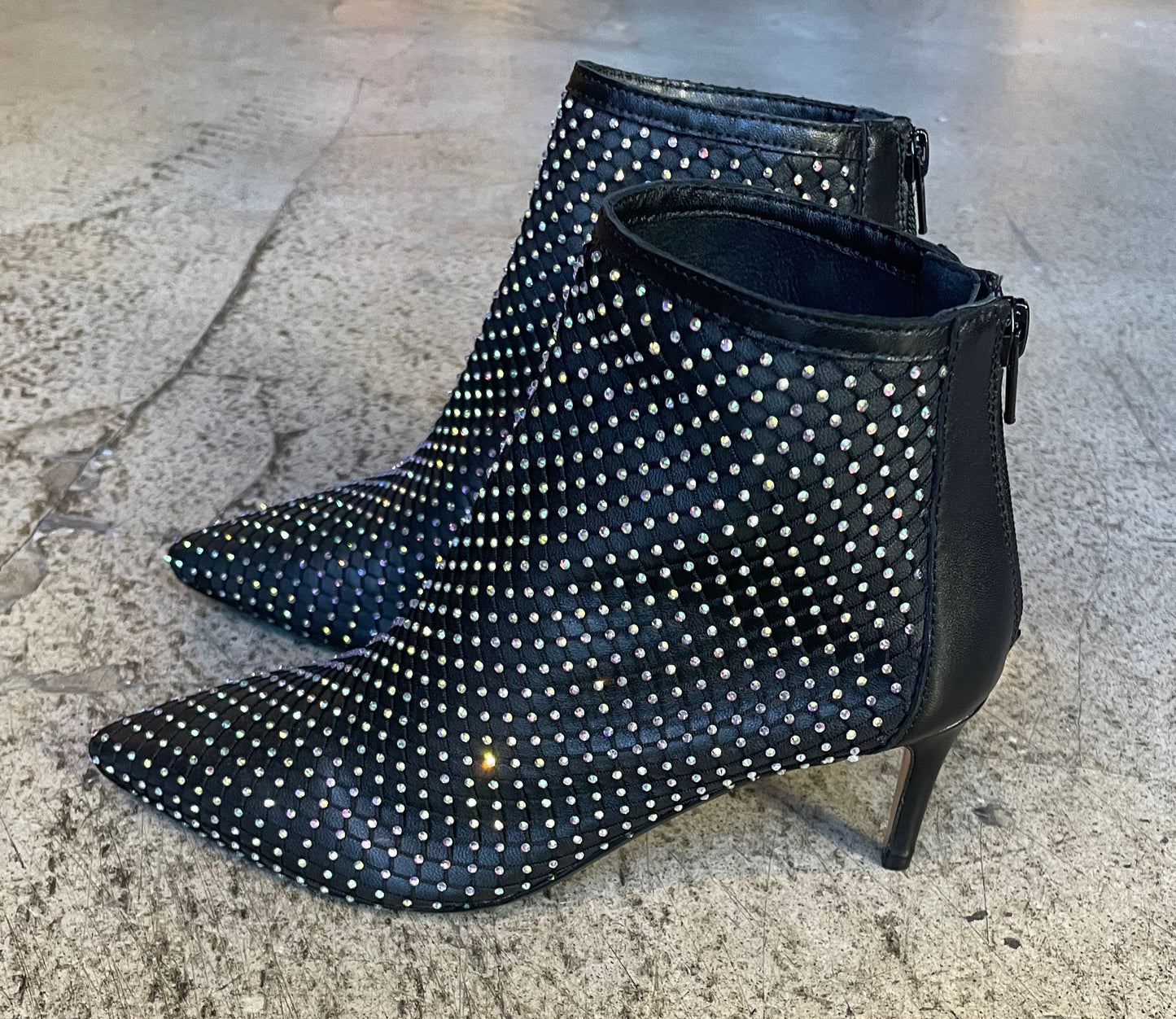 ANNA F - Bottines strassées