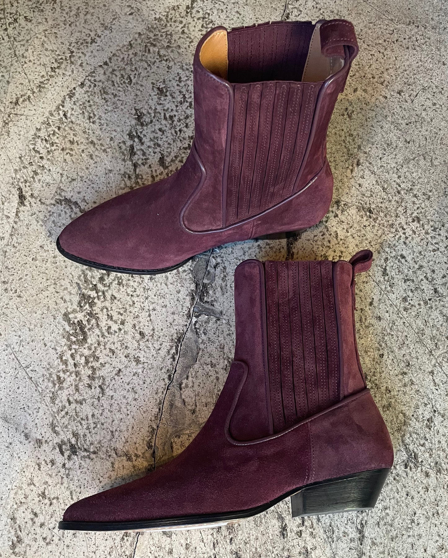 SOCQUE - Boots ABBEY Bordeaux