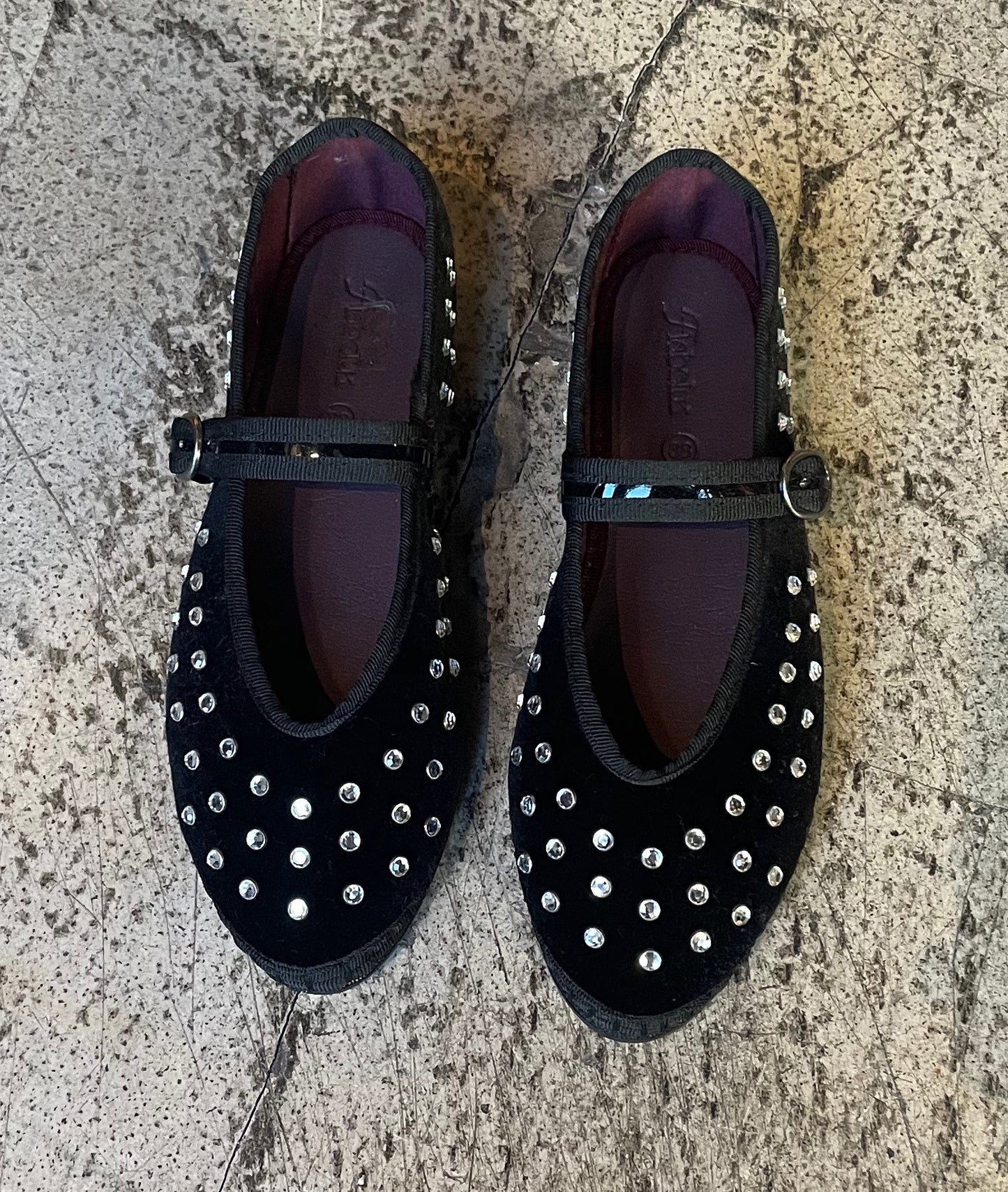 FLABELUS - Ballerines en velours