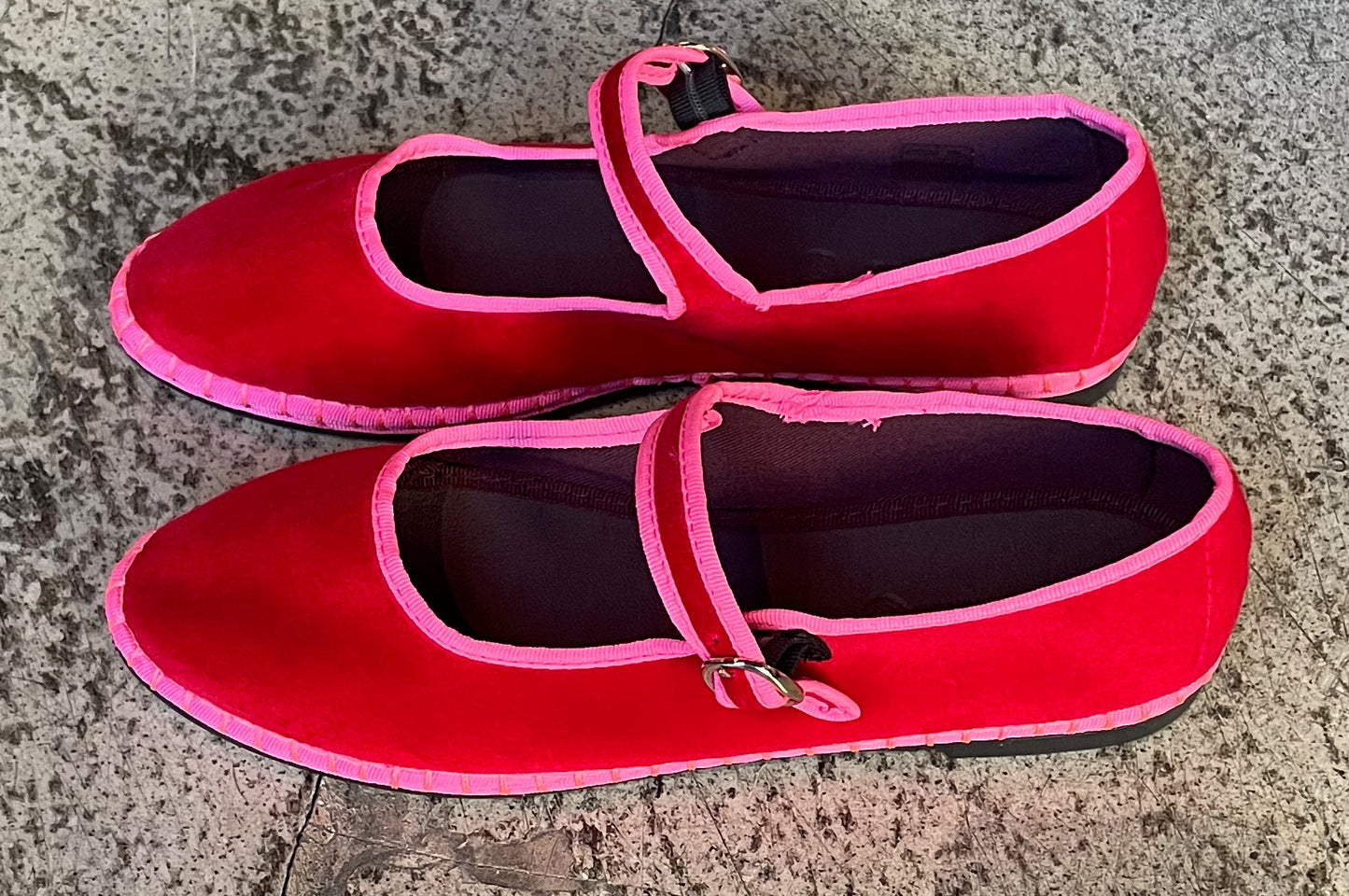 FLABELUS - Ballerines en velours