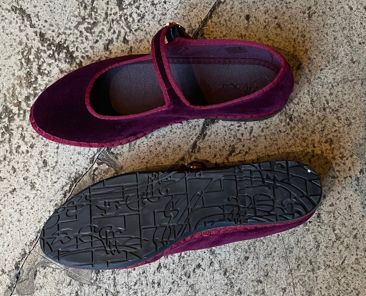 FLABELUS - Ballerines en velours