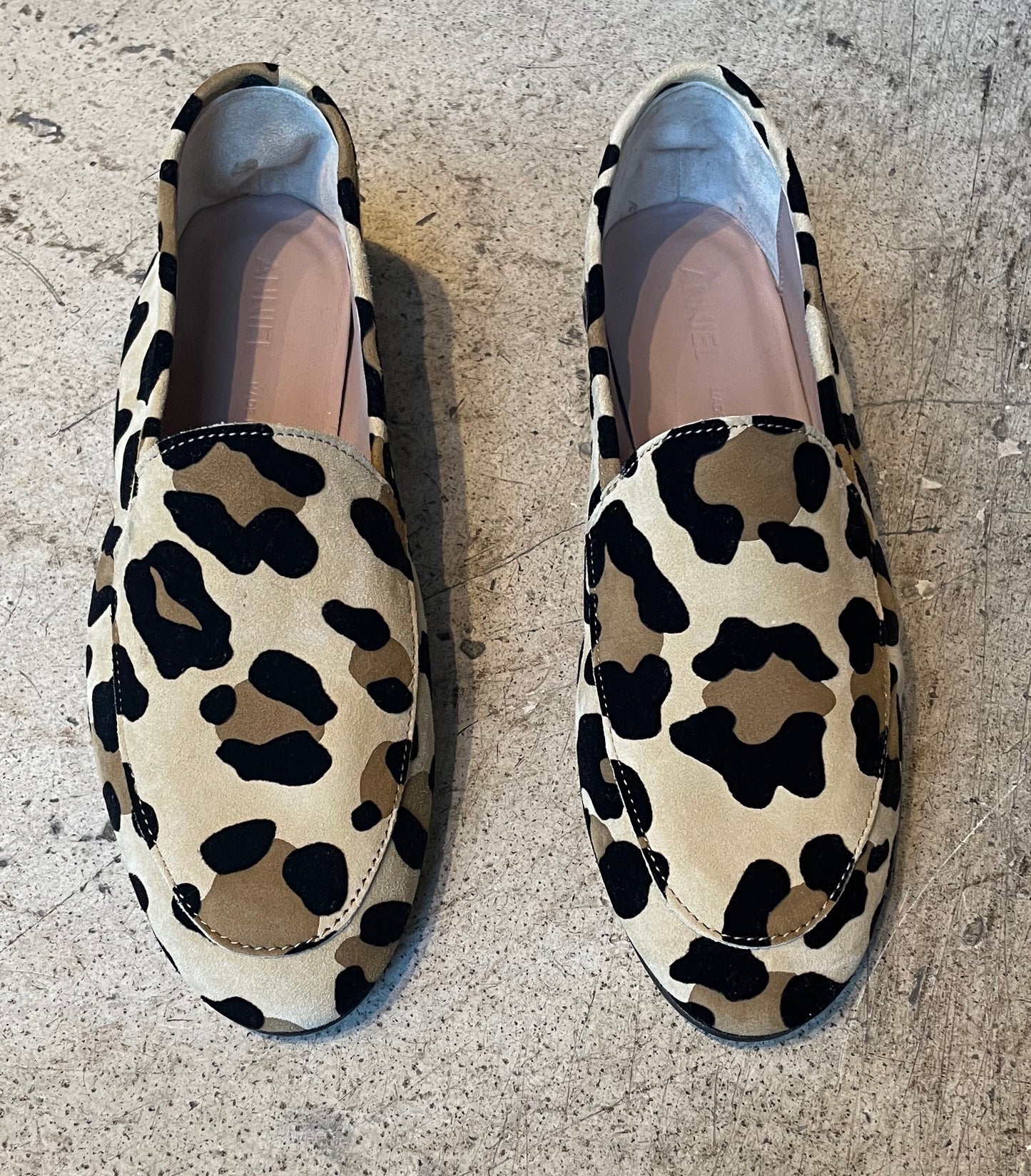 ANNIEL - Mocassins Léopard