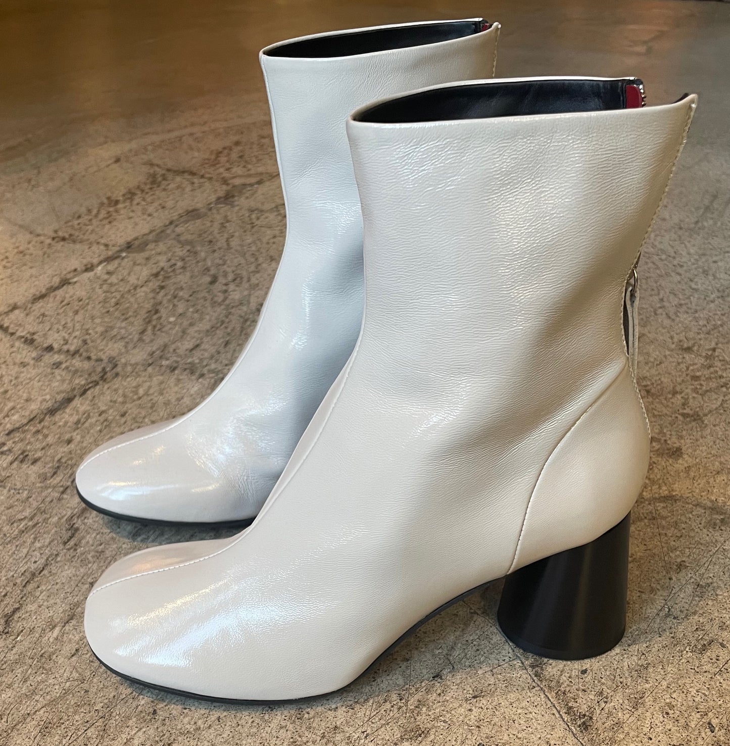 HALMANERA - Bottines mastic