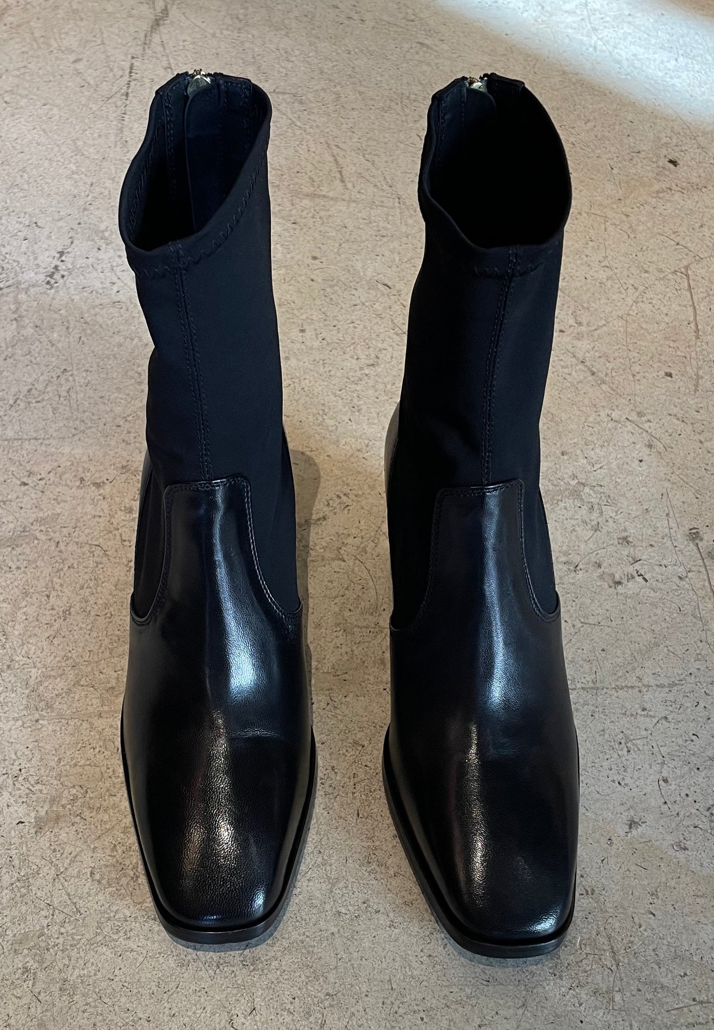 SOCQUE - Bottines seconde peau à talons
