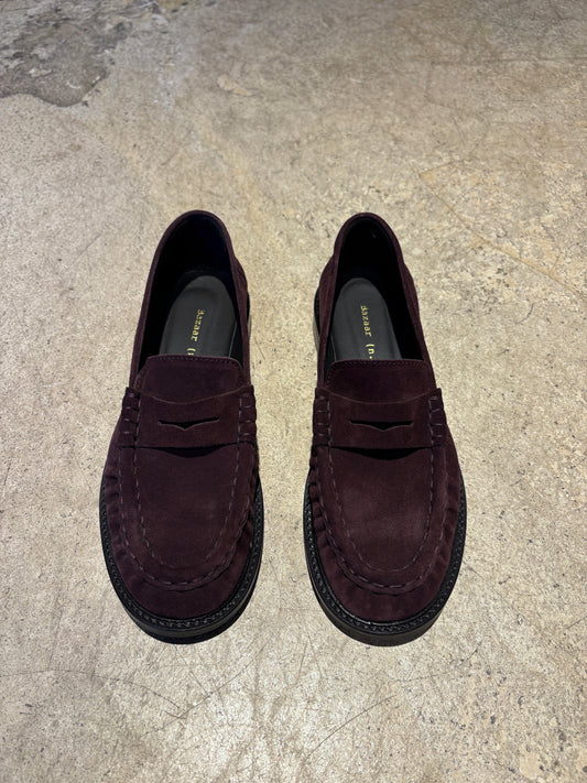 BAZAAR (N.M) - Mocassins en peau