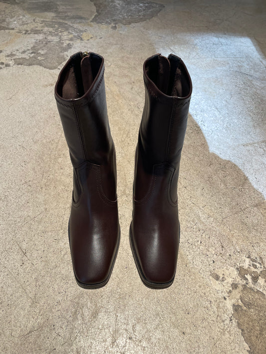 SOCQUE - Bottines Cliff chocolat