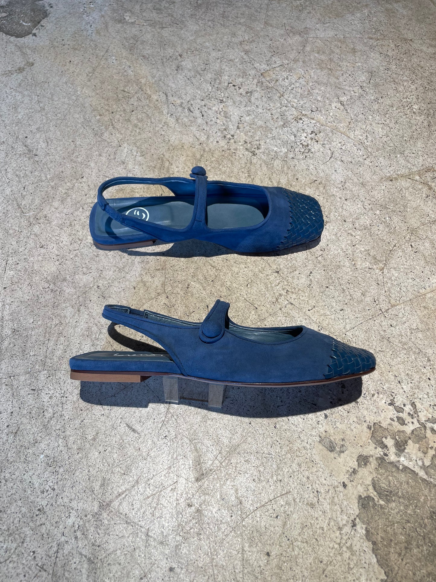 LORENA PAGGI - Slingbacks bimatière