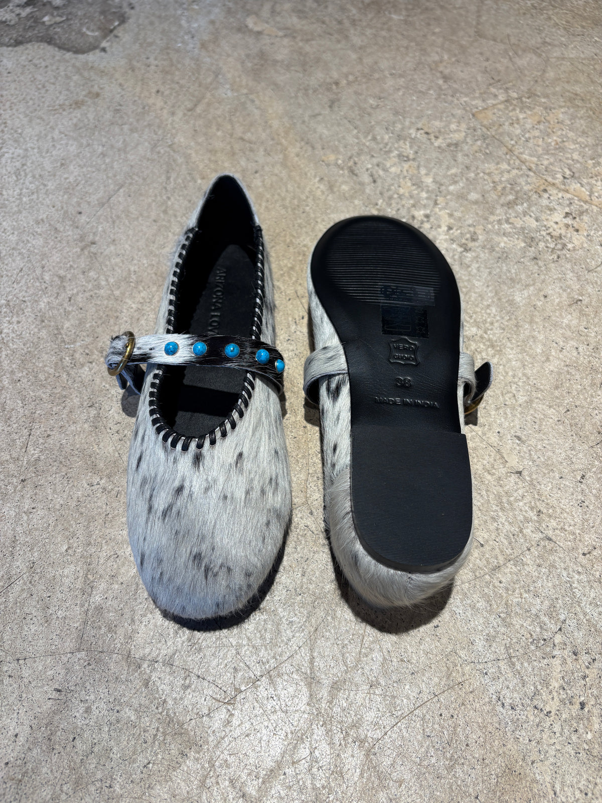 ARIZONA LOVE - Ballerines en peau perlées