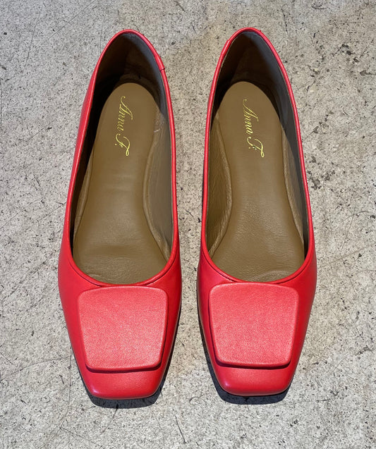 ANNA F - Ballerines - Corail