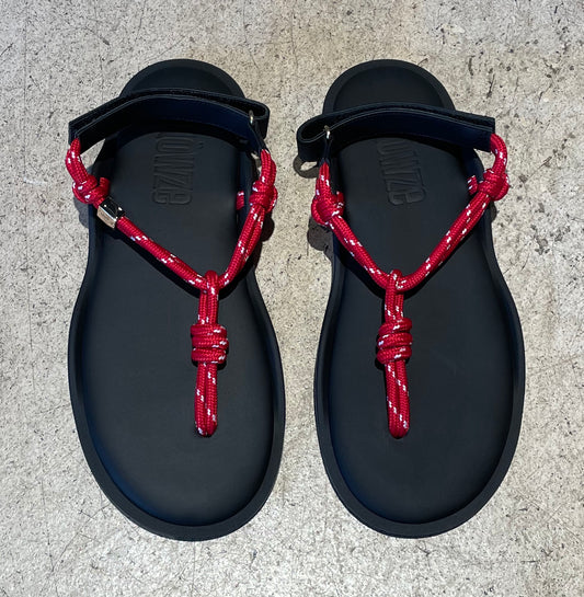 FLOWZE - Sandales- Rouge