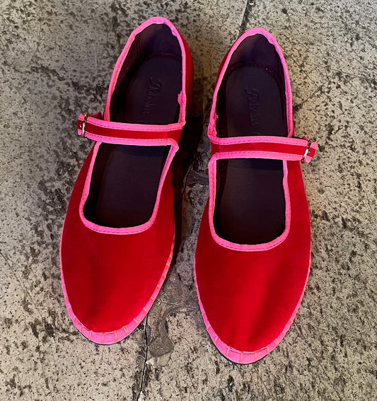 FLABELUS - Ballerines en velours