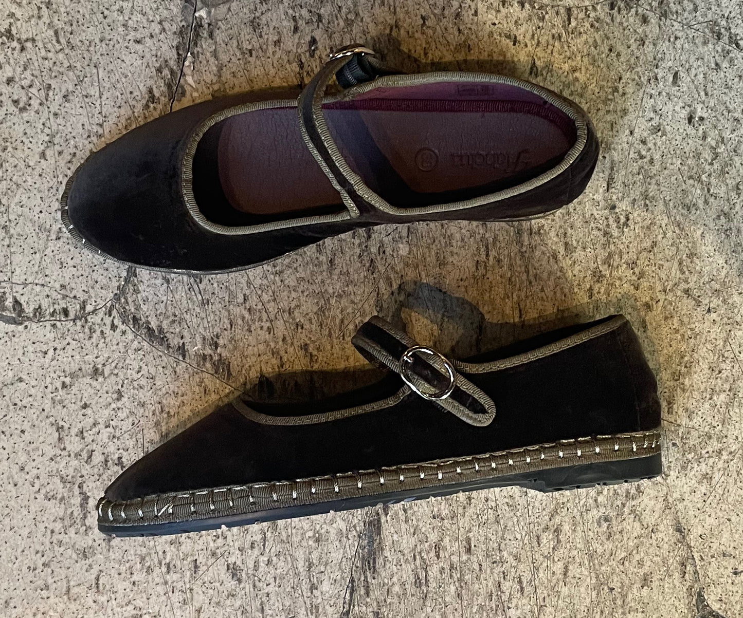 FLABELUS - Ballerines en velours