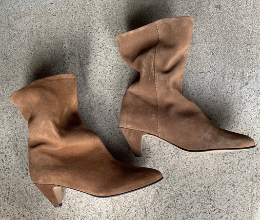 ANONYMOUS COPENHAGEN - Bottines peau à talons