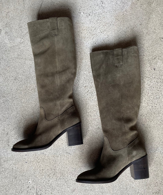 ANTHOLOGY - Bottes à talons - Kaki