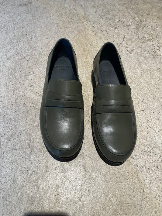 PHILIPPE ZORZETTO - Mocassins kaki